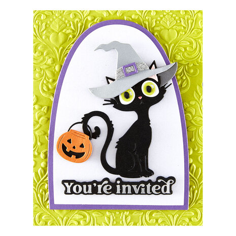 Spellbinders Spooktacular Etched Dies Bewitched (S4-1493) Spellbinders Spooktacular Etched Dies Bewitched (S4-1493)