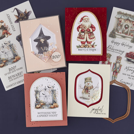 Spellbinders Simply Made Rub-On Sheets Joyful Wishes (SCSR-005) Spellbinders Simply Made Rub-On Sheets Joyful Wishes (SCSR-005)