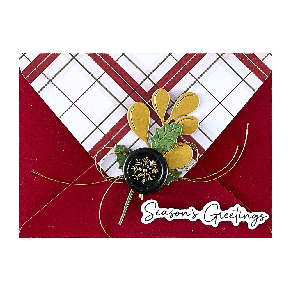 Spellbinders Holiday Magic Mini 3D Wax Seal Snowflake (WSM-008) Spellbinders Holiday Magic Mini 3D Wax Seal Snowflake (WSM-008)