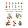 Spellbinders Holiday Magic Rub-On Sheets Holiday Magic (SCSR-003) Spellbinders Holiday Magic Rub-On Sheets Holiday Magic (SCSR-003)