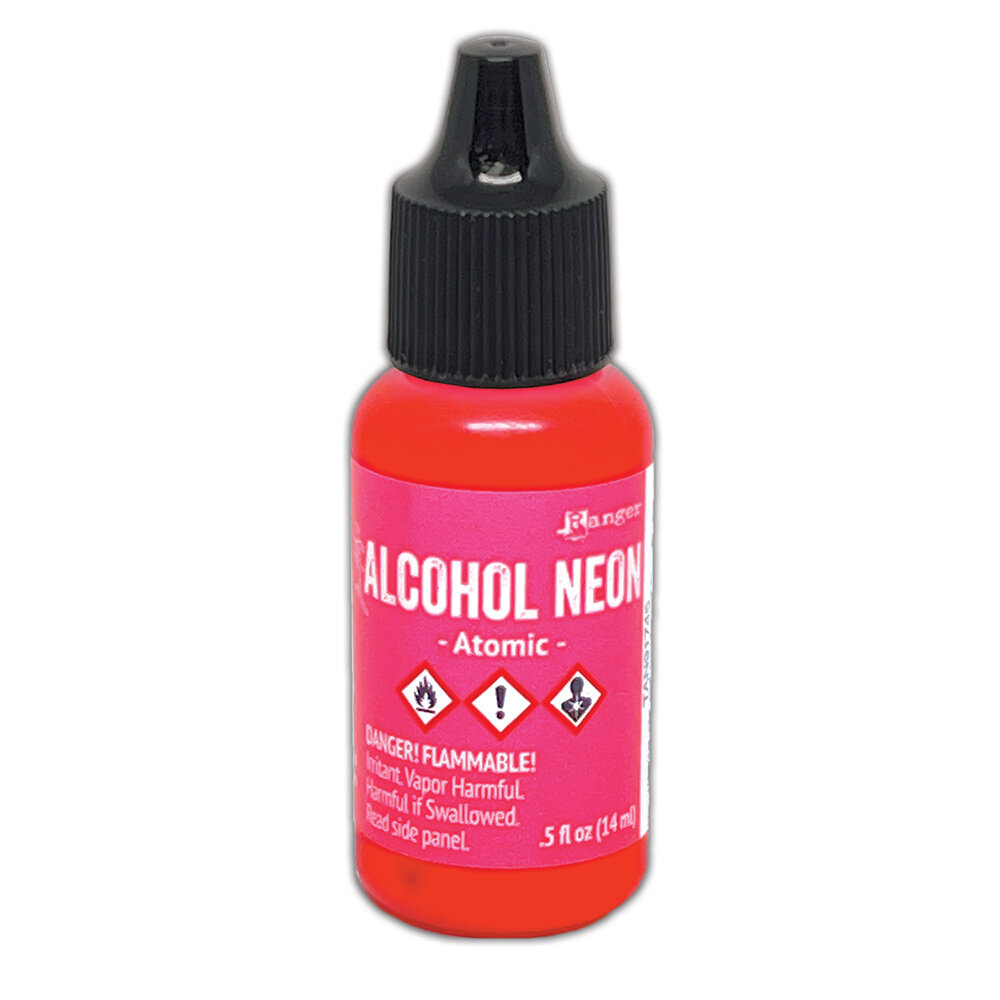 Ranger Tim Holtz Alcohol Ink Neon Atomic 0.5 oz (TAN91745) Ranger Tim Holtz Alcohol Ink Neon Atomic 0.5 oz (TAN91745)