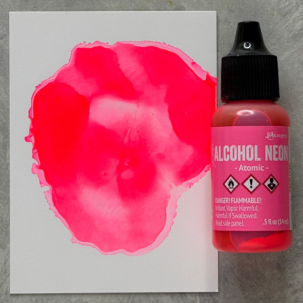 Ranger Tim Holtz Alcohol Ink Neon Atomic 0.5 oz (TAN91745) Ranger Tim Holtz Alcohol Ink Neon Atomic 0.5 oz (TAN91745)