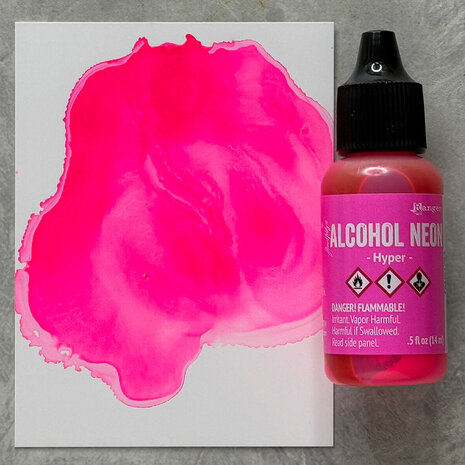 Ranger Tim Holtz Alcohol Ink Neon Hyper 0.5 oz (TAN91783) Ranger Tim Holtz Alcohol Ink Neon Hyper 0.5 oz (TAN91783)
