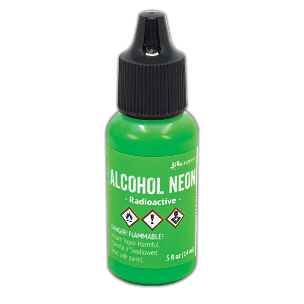 Ranger Tim Holtz Alcohol Ink Neon Radioactive 0.5 oz (TAN91790) Ranger Tim Holtz Alcohol Ink Neon Radioactive 0.5 oz (TAN91790)