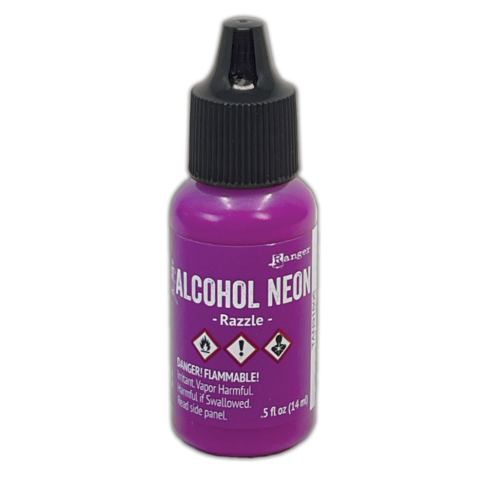 Ranger Tim Holtz Alcohol Ink Neon Razzle 0.5 oz (TAN91806) Ranger Tim Holtz Alcohol Ink Neon Razzle 0.5 oz (TAN91806)