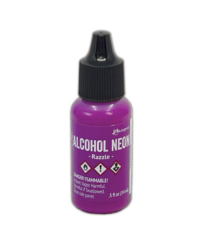 Ranger Tim Holtz Alcohol Ink Neon Razzle 0.5 oz (TAN91806) Ranger Tim Holtz Alcohol Ink Neon Razzle 0.5 oz (TAN91806)