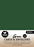 Green A6 Christmas Cards & Envelopes (10pcs) (SL-CO-CE14) (BASIC) Green A6 Christmas Cards & Envelopes (10pcs) (SL-CO-CE14) (BASIC)