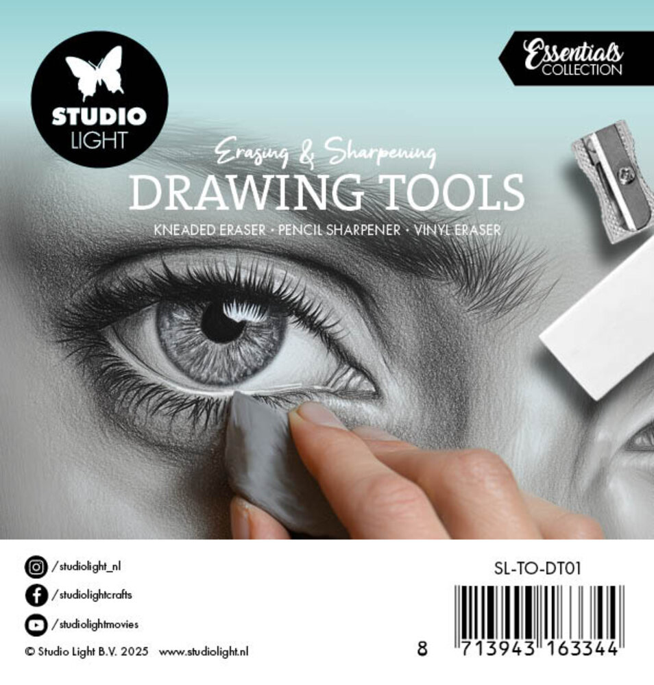 Studio Light Kneaded/Vinyl Eraser & Pencil Sharpener (SL-TO-DT01) (BASIC) Studio Light Kneaded/Vinyl Eraser & Pencil Sharpener (SL-TO-DT01) (BASIC)