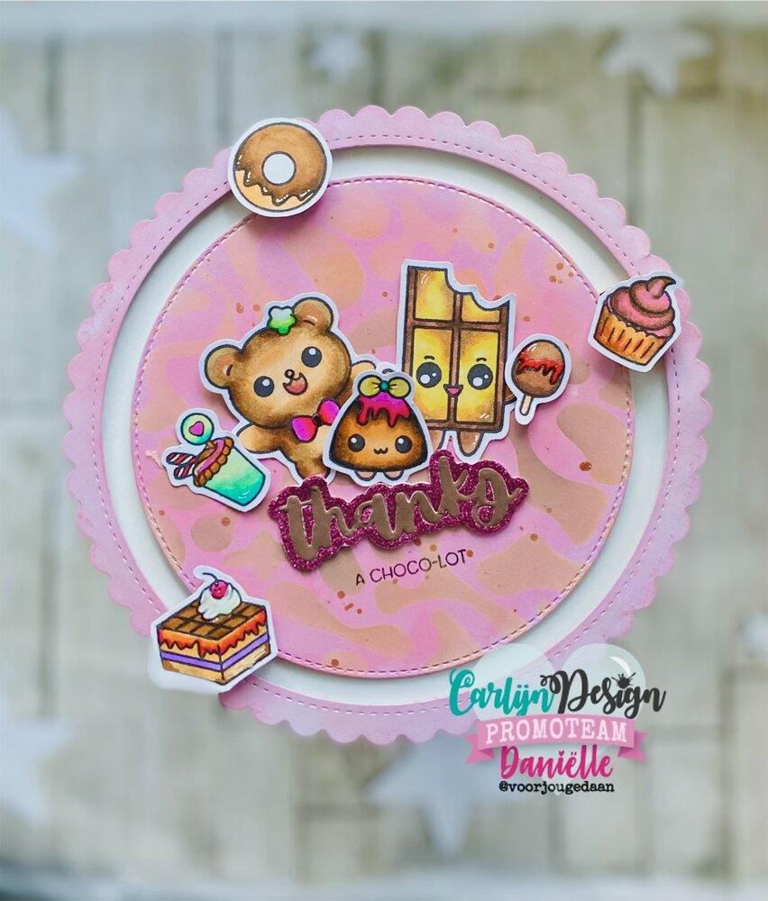 CarlijnDesign Stempels Choco Friends (CDST-0154) CarlijnDesign Stempels Choco Friends (CDST-0154)
