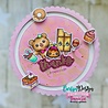 CarlijnDesign Clear Stamps Choco Friends (CDST-0154) CarlijnDesign Clear Stamps Choco Friends (CDST-0154)