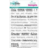 CarlijnDesign Clear Stamps Sugar Skulls Teksten (CDST-0152)