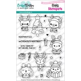 CarlijnDesign Clear Stamps Vrohoholijk Kerstbeest (CDST-0151)