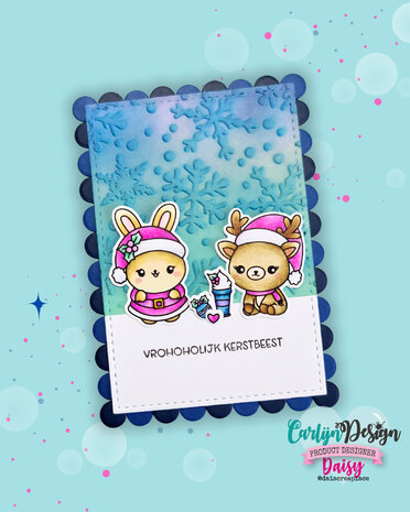 CarlijnDesign Clear Stamps Vrohoholijk Kerstbeest (CDST-0151) CarlijnDesign Clear Stamps Vrohoholijk Kerstbeest (CDST-0151)