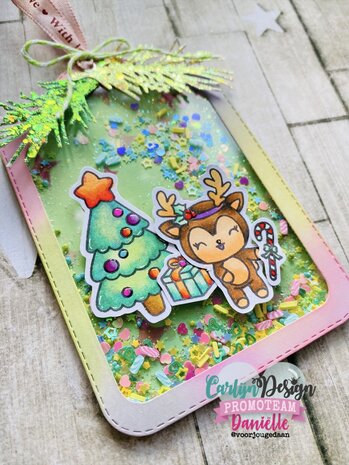 CarlijnDesign Clear Stamps Vrohoholijk Kerstbeest (CDST-0151) CarlijnDesign Clear Stamps Vrohoholijk Kerstbeest (CDST-0151)