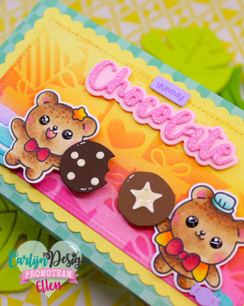 CarlijnDesign Dies Choco Friends Words (CDSN-0333) CarlijnDesign Dies Choco Friends Words (CDSN-0333)