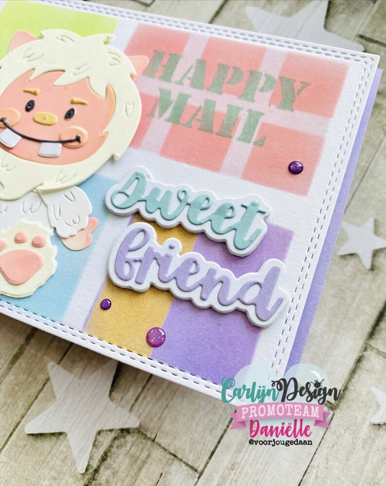 CarlijnDesign Dies Choco Friends Words (CDSN-0333) CarlijnDesign Dies Choco Friends Words (CDSN-0333)