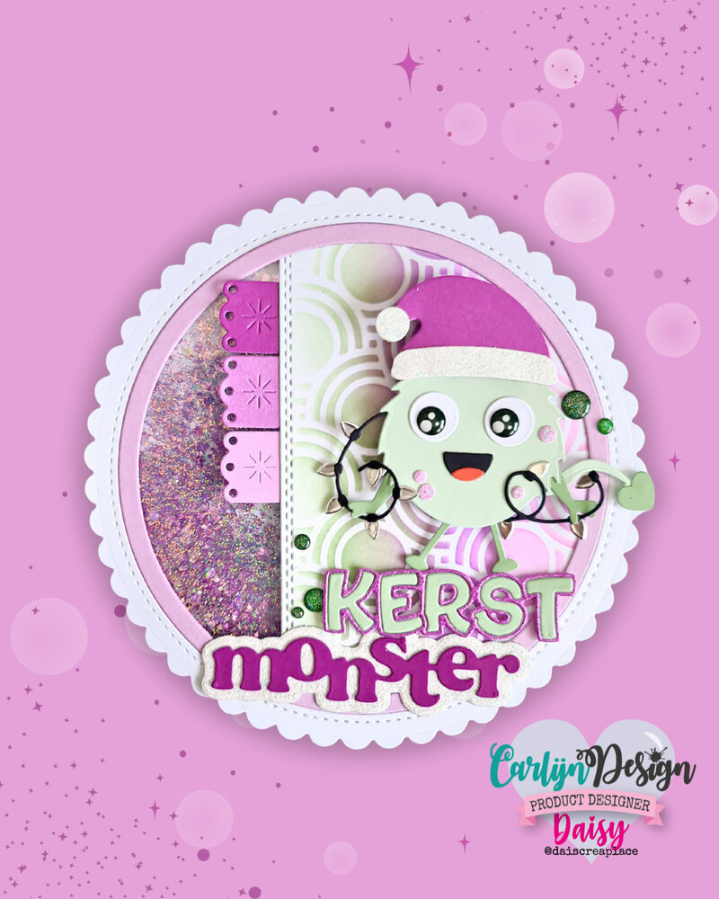 CarlijnDesign Glitter Enamel Dots Christmas (300pcs) (CDED-0010) CarlijnDesign Glitter Enamel Dots Christmas (300pcs) (CDED-0010)