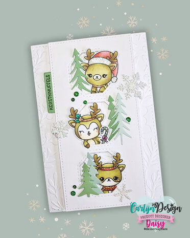 CarlijnDesign Glitter Enamel Dots Christmas (300pcs) (CDED-0010) CarlijnDesign Glitter Enamel Dots Christmas (300pcs) (CDED-0010)