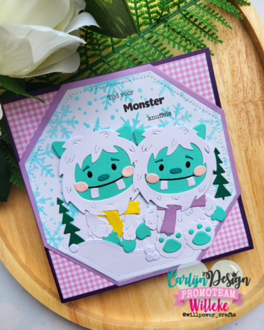 CarlijnDesign Dies Mochi the Yeti (CDJD-0061) CarlijnDesign Dies Mochi the Yeti (CDJD-0061)