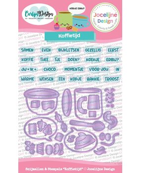 CarlijnDesign Dies + Clear Stamps Koffietijd (CDJD-0063)