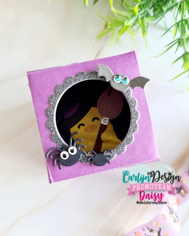 CarlijnDesign Snijmallen Peek-a-Box (CDJD-0064) CarlijnDesign Snijmallen Peek-a-Box (CDJD-0064)