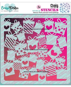 CarlijnDesign Stencils Kerst Patronen (CDSC-0044)