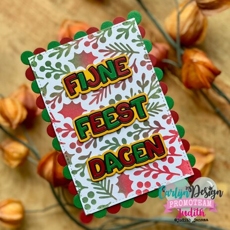 CarlijnDesign Stencils Kerst Patronen (CDSC-0044) CarlijnDesign Stencils Kerst Patronen (CDSC-0044)