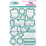 CarlijnDesign Dies Outline Choco Friends (CDSN-0332)