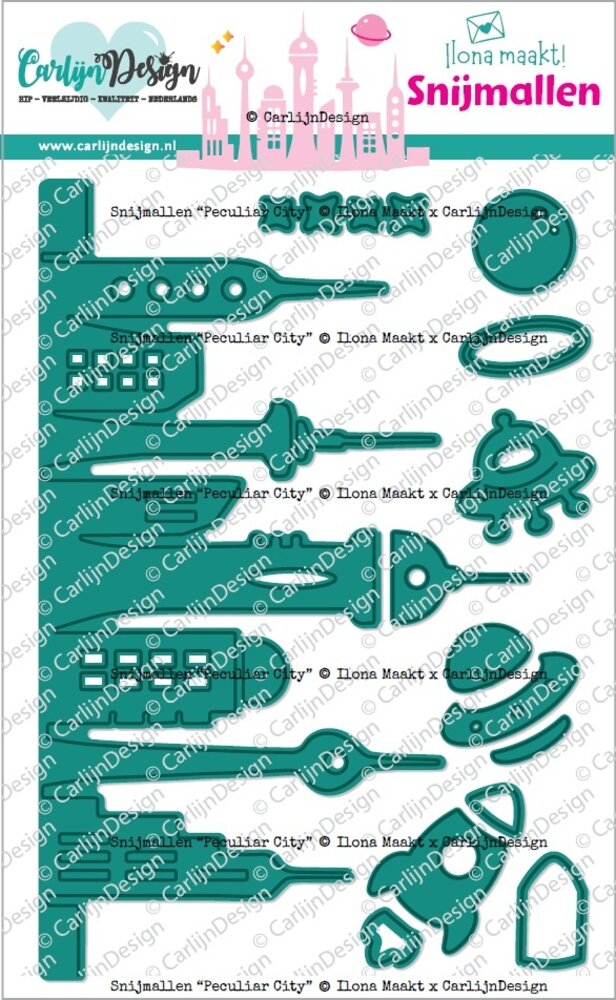 CarlijnDesign Dies Peculiar City (CDSN-0330) CarlijnDesign Dies Peculiar City (CDSN-0330)