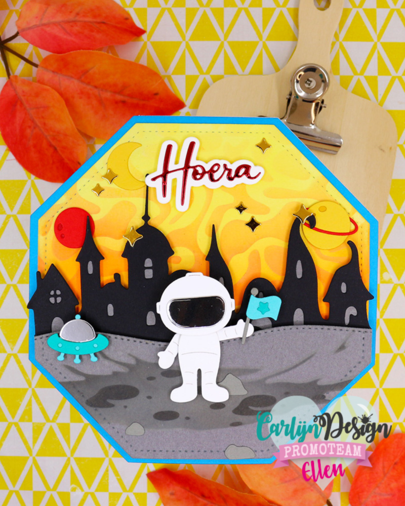 CarlijnDesign Snijmallen Peculiar Town (CDSN-0329) CarlijnDesign Snijmallen Peculiar Town (CDSN-0329)