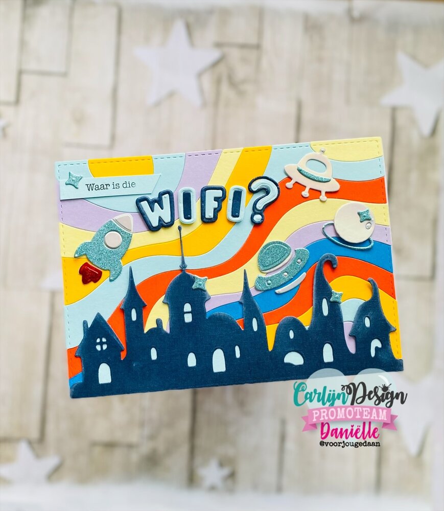 CarlijnDesign Dies Peculiar Town (CDSN-0329) CarlijnDesign Dies Peculiar Town (CDSN-0329)