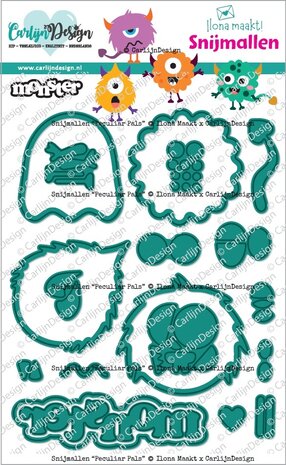 CarlijnDesign Dies Peculiar Pals (CDSN-0328) CarlijnDesign Dies Peculiar Pals (CDSN-0328)