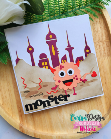 CarlijnDesign Stencils BBS Monster Koffie (CDSC-0045) CarlijnDesign Stencils BBS Monster Koffie (CDSC-0045)