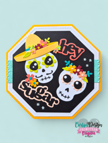 CarlijnDesign Dies Sugar Skulls (CDSN-0327) CarlijnDesign Dies Sugar Skulls (CDSN-0327)