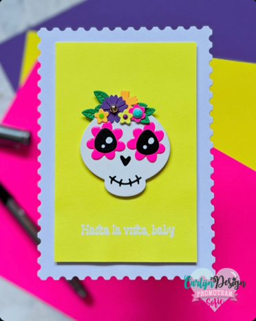 CarlijnDesign Dies Sugar Skulls (CDSN-0327) CarlijnDesign Dies Sugar Skulls (CDSN-0327)