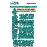 CarlijnDesign Dies Outline Kerstwensen (CDSN-0326)