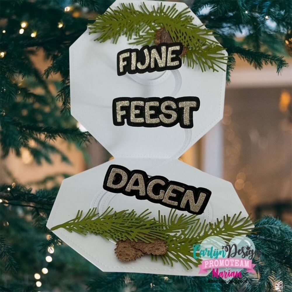 CarlijnDesign Snijmallen Outline Kerstwensen (CDSN-0326) CarlijnDesign Snijmallen Outline Kerstwensen (CDSN-0326)