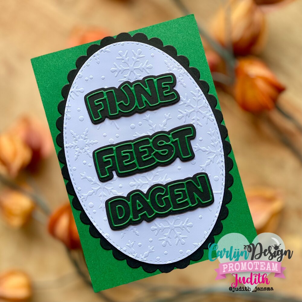 CarlijnDesign Dies Outline Kerstwensen (CDSN-0326) CarlijnDesign Dies Outline Kerstwensen (CDSN-0326)