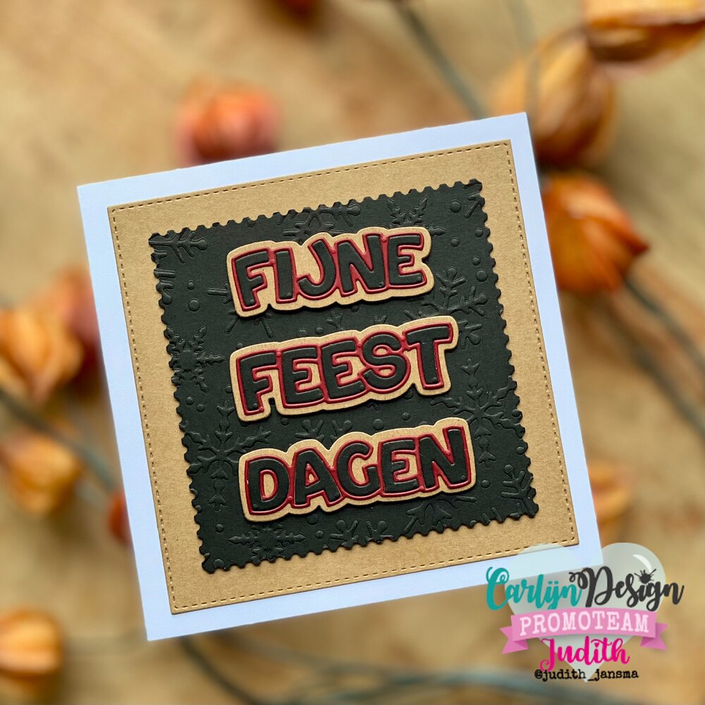 CarlijnDesign Dies Outline Kerstwensen (CDSN-0326) CarlijnDesign Dies Outline Kerstwensen (CDSN-0326)