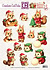 Christmas Animals 01 Creative CutOuts (CCO-023)