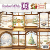 Creatief Art Christmas Animals 8x8 Inch Paper Pack 01 Wintertuinen (CCOA-ANIMALS-01)