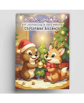 Creatief Art Christmas Animals Book Creative CutOuts (CCOBOEK-006)