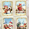 Creatief Art Christmas Animals Card Kit (RE2530-0187) Creatief Art Christmas Animals Card Kit (RE2530-0187)