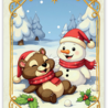 Creatief Art Christmas Animals Card Kit (RE2530-0187) Creatief Art Christmas Animals Card Kit (RE2530-0187)