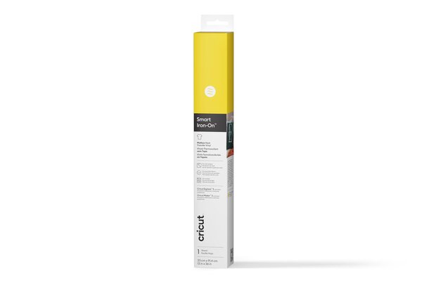 Cricut Smart Iron-On 13x36 Inch Yellow (2011319) Cricut Smart Iron-On 13x36 Inch Yellow (2011319)