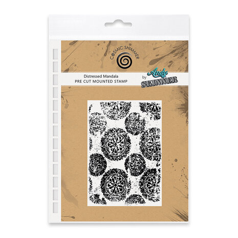 Katy Sue Designs Andy Skinner Pre Cut Rubber Stamp Distressed Mandala (07-0028-AS) Katy Sue Designs Andy Skinner Pre Cut Rubber Stamp Distressed Mandala (07-0028-AS)