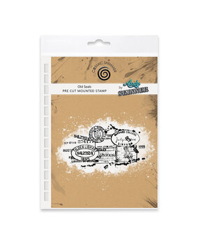Katy Sue Designs Andy Skinner Pre Cut Rubber Stamp Set Old Seals (07-0037-AS)
