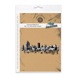 Katy Sue Designs Andy Skinner Pre Cut Rubber Stamp Set Cityscape Reflections (07-0053-AS)
