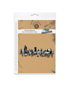 Katy Sue Designs Andy Skinner Pre Cut Rubber Stamp Set Cityscape Reflections (07-0053-AS)