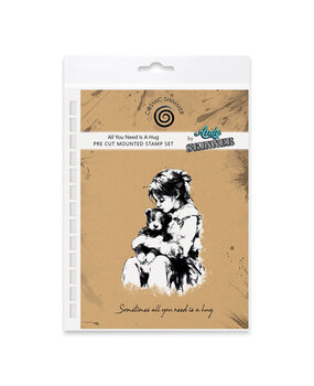 Katy Sue Designs Andy Skinner Pre Cut Rubber Stamp Set All You Need Is A Hug (07-0057-AS)